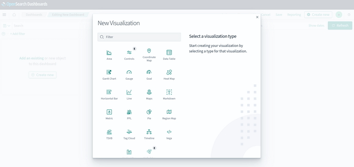 Opensearch Dashboards - Visualization